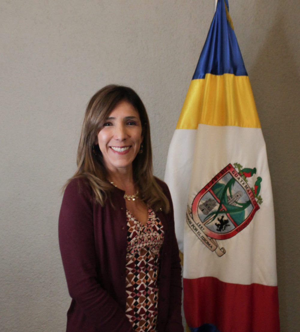 Lucía Verdugo, miembro de la Academia Guatemalteca de la Lengua.