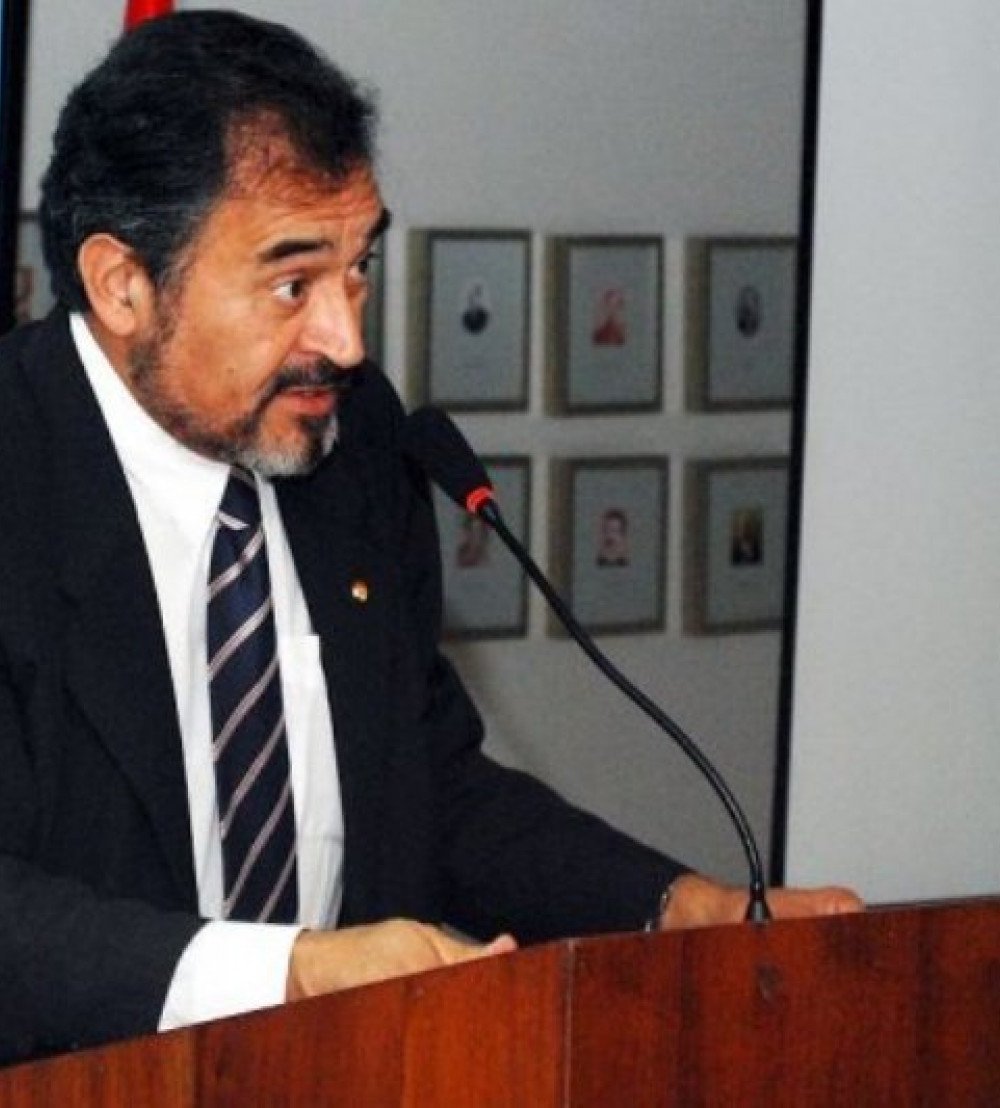 Víctor Casartelli, miembro de la Academia Paraguaya de la Lengua Española. Foto: ABC Color.