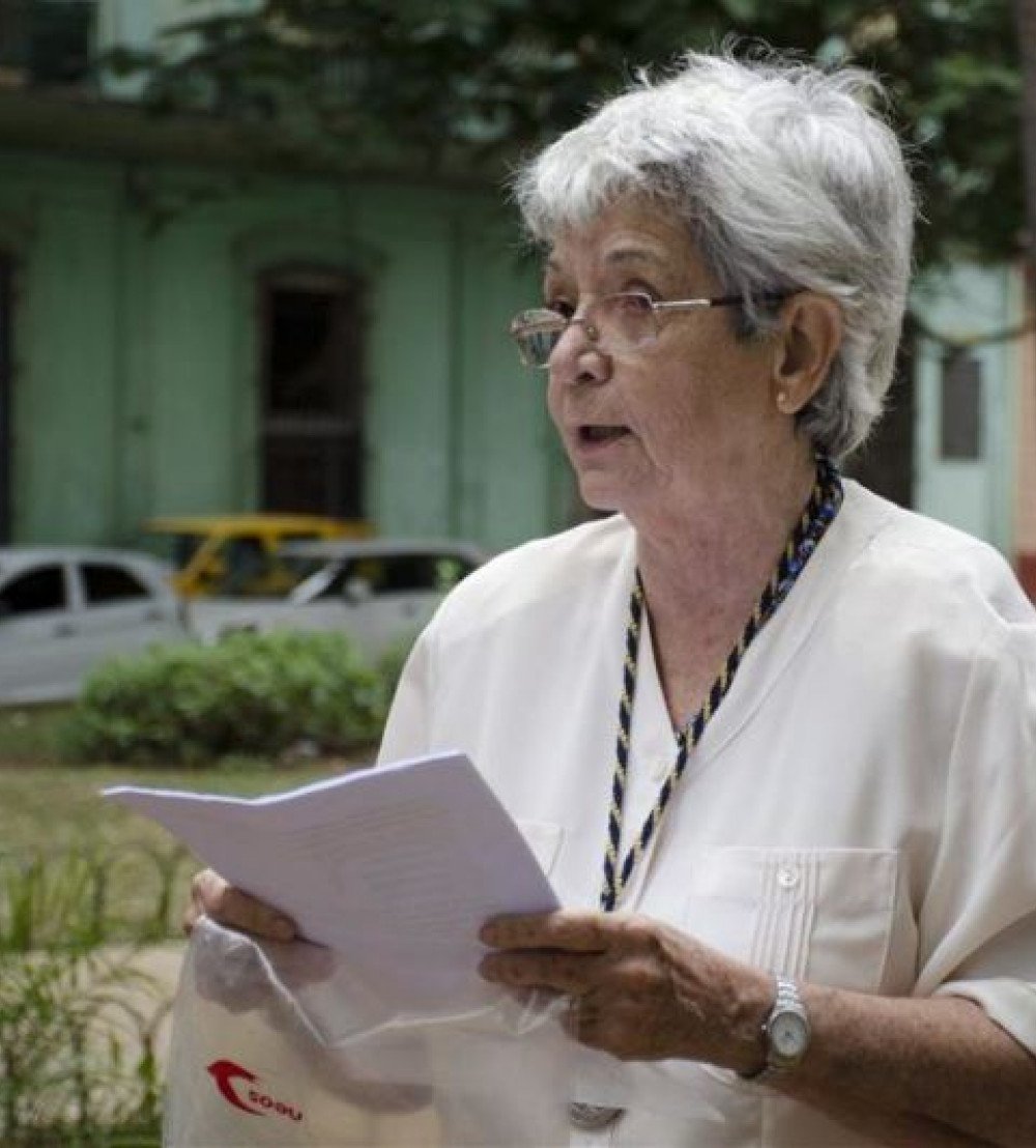 Mirta Yáñez, miembro de la Academia Cubana de la Lengua (foto: Habana Radio)