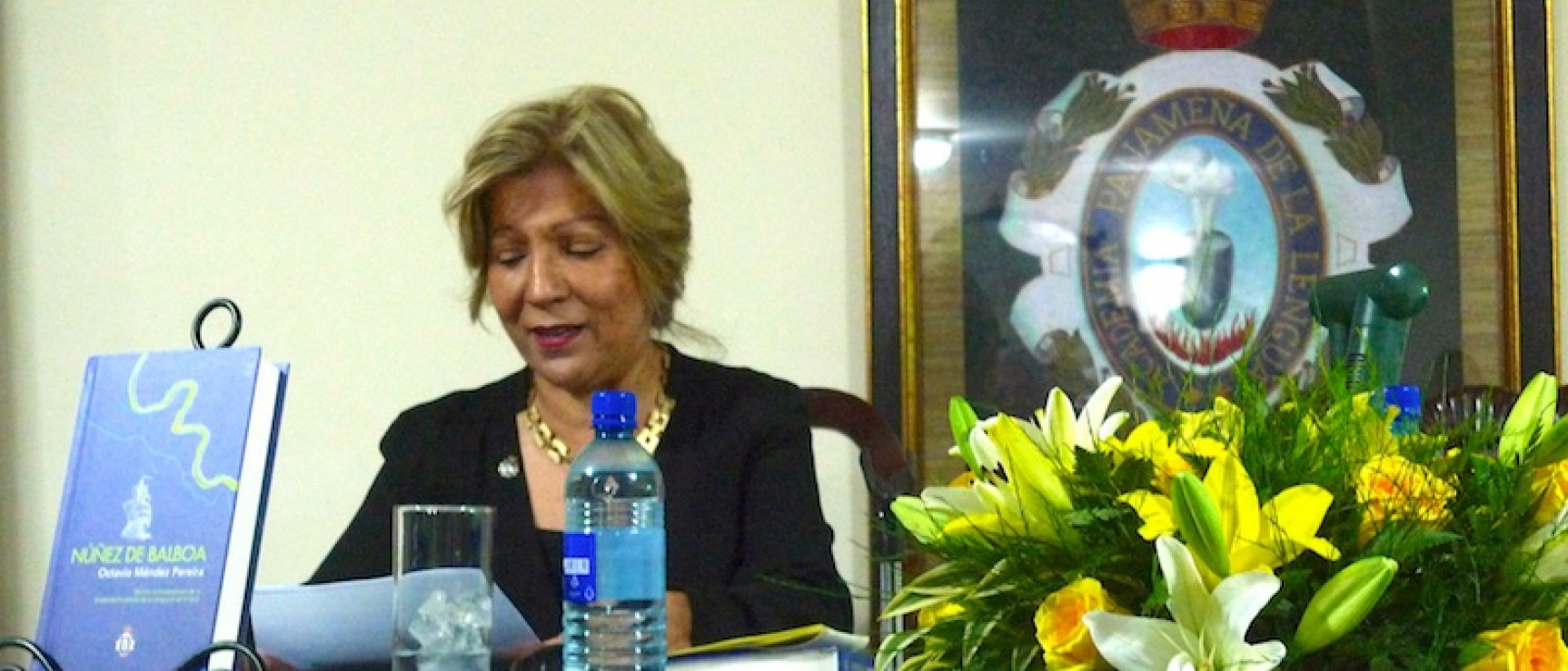 Berna Pérez Ayala, directora de la Academia Panameña.