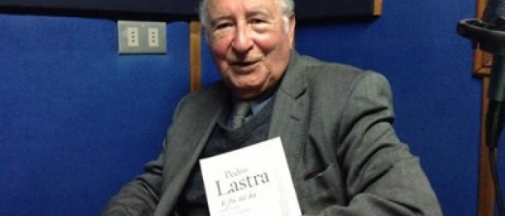 Pedro Lastra, Premio Internacional de Ensayo Pedro Henríquez Ureña. Foto: Elobservatodo.cl