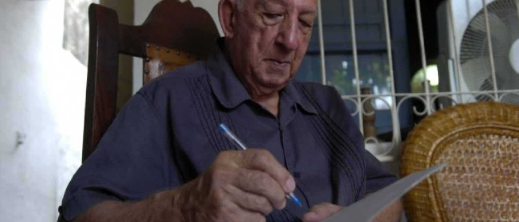 Ramiro Domínguez, miembro de número de la Academia Paraguaya de la Lengua Española. Foto: Última hora.