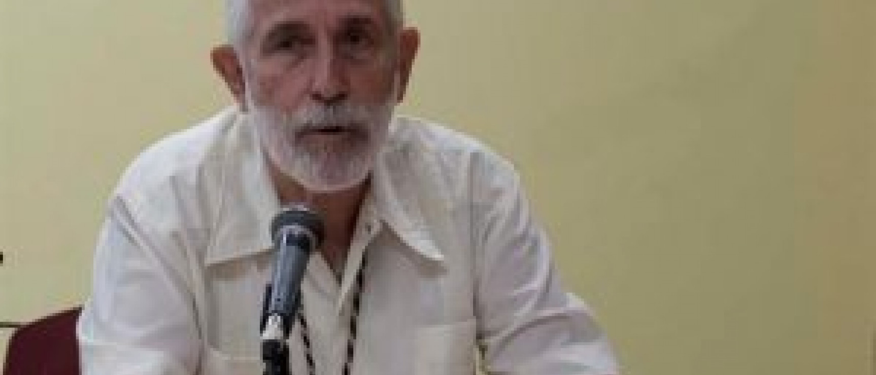 Sergio Valdés Bernal, miembro de número de la Academia Cubana de la Lengua.