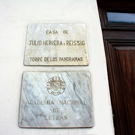Sede de la Academia Nacional de Letras de Uruguay. 
