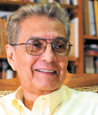 Alejandro Serrano Caldera, subdirector de la Academia Nicaragüense de la Lengua. Foto: La Prensa.