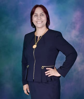 Hilda María Baltodano, miembro de número de la Academia Nicaragüense de la Lengua. 