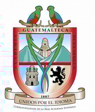 Escudo de la Academia Guatemalteca de la Lengua
