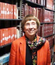 Georgette Magassy Dorn, miembro de número de la Academia Norteamericana de la Lengua Española. Foto: EFE.