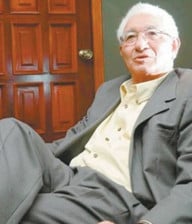 Manuel Matos Moquete, bibliotecario de la Academia Dominicana de la Lengua. Foto: Listín Diario.