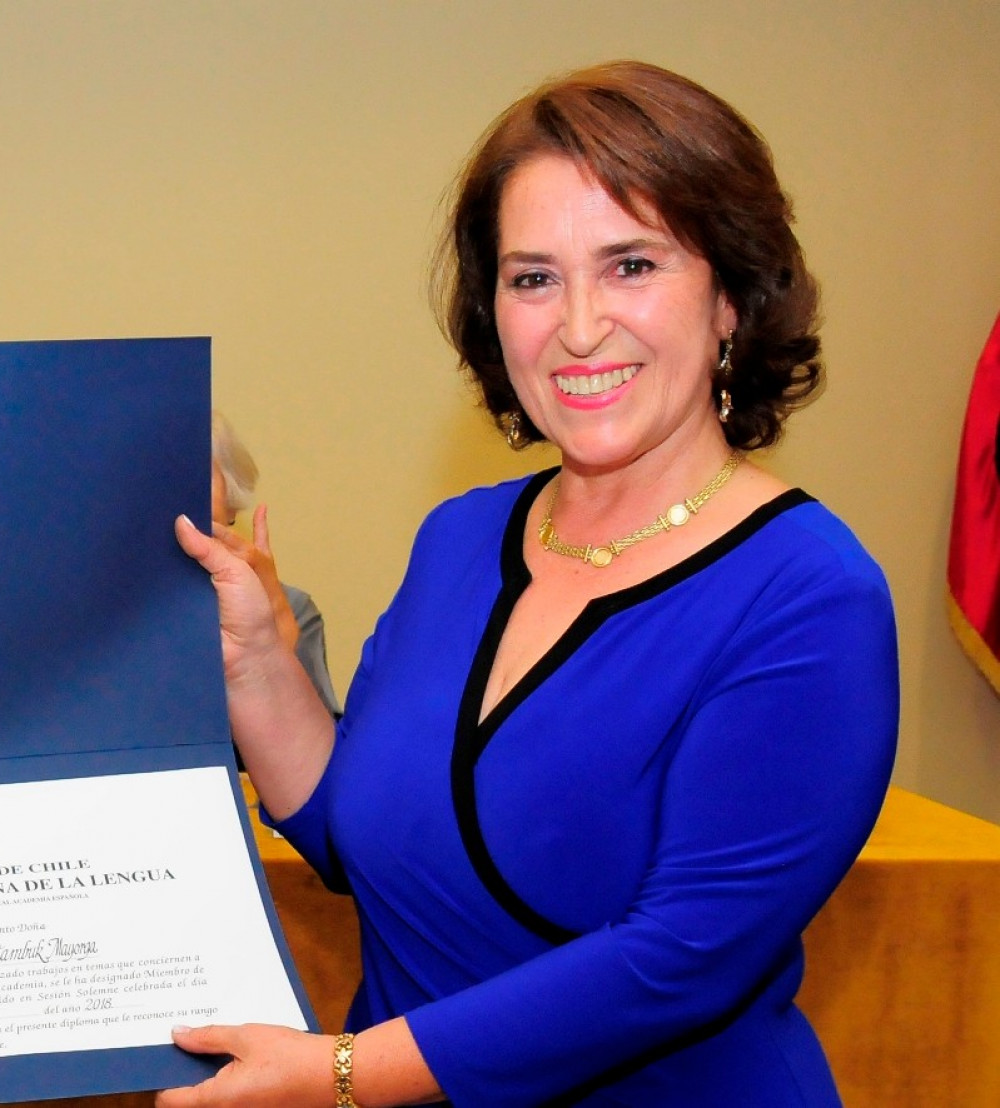 Patricia Stambuk (foto: Academia Chilena de la Lengua)