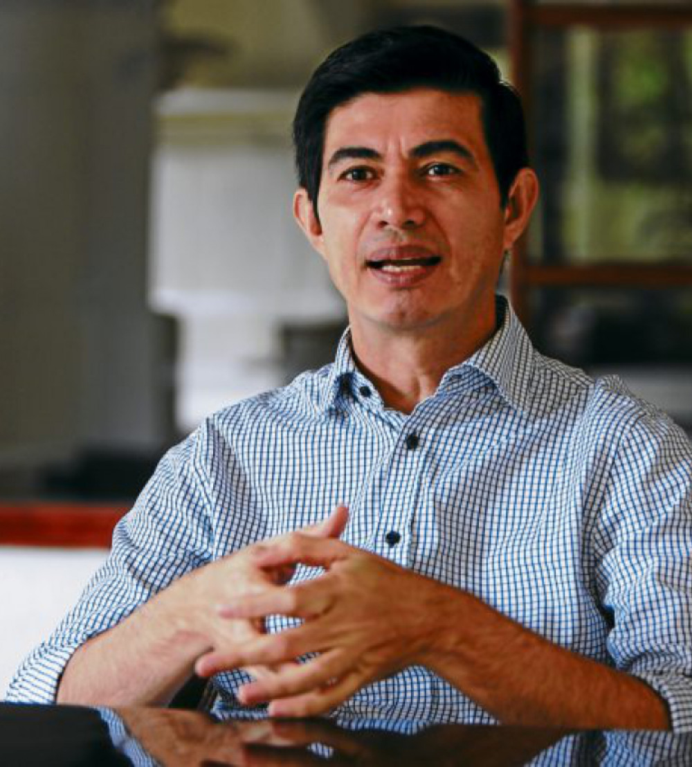 José Antoni Funes,, miembro de la Academia Hondureña de la Lengua. Foto: El Heraldo de Honduras.