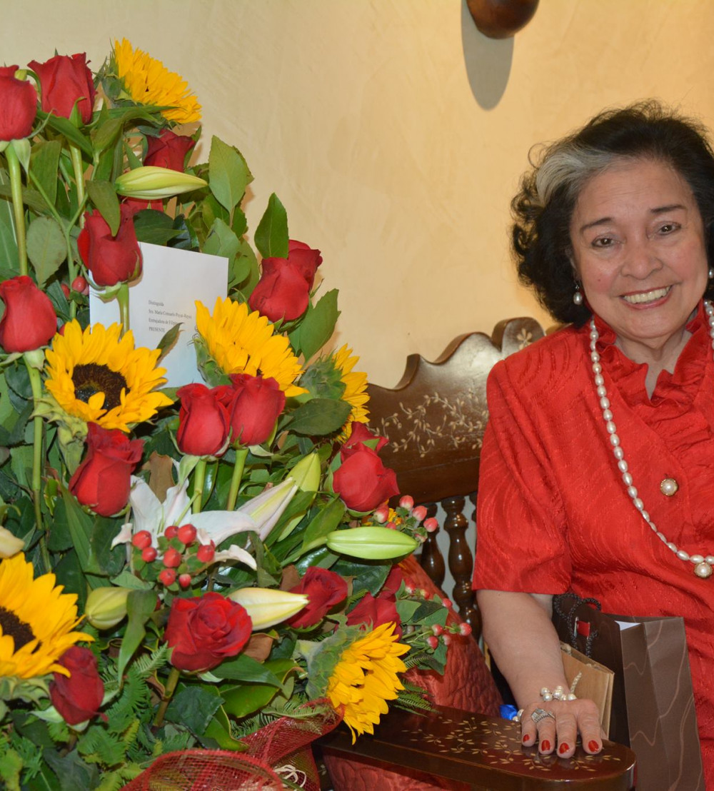 María Consuelo Puyat, Academia Filipina de la Lengua. Foto: Facebook de la académica.