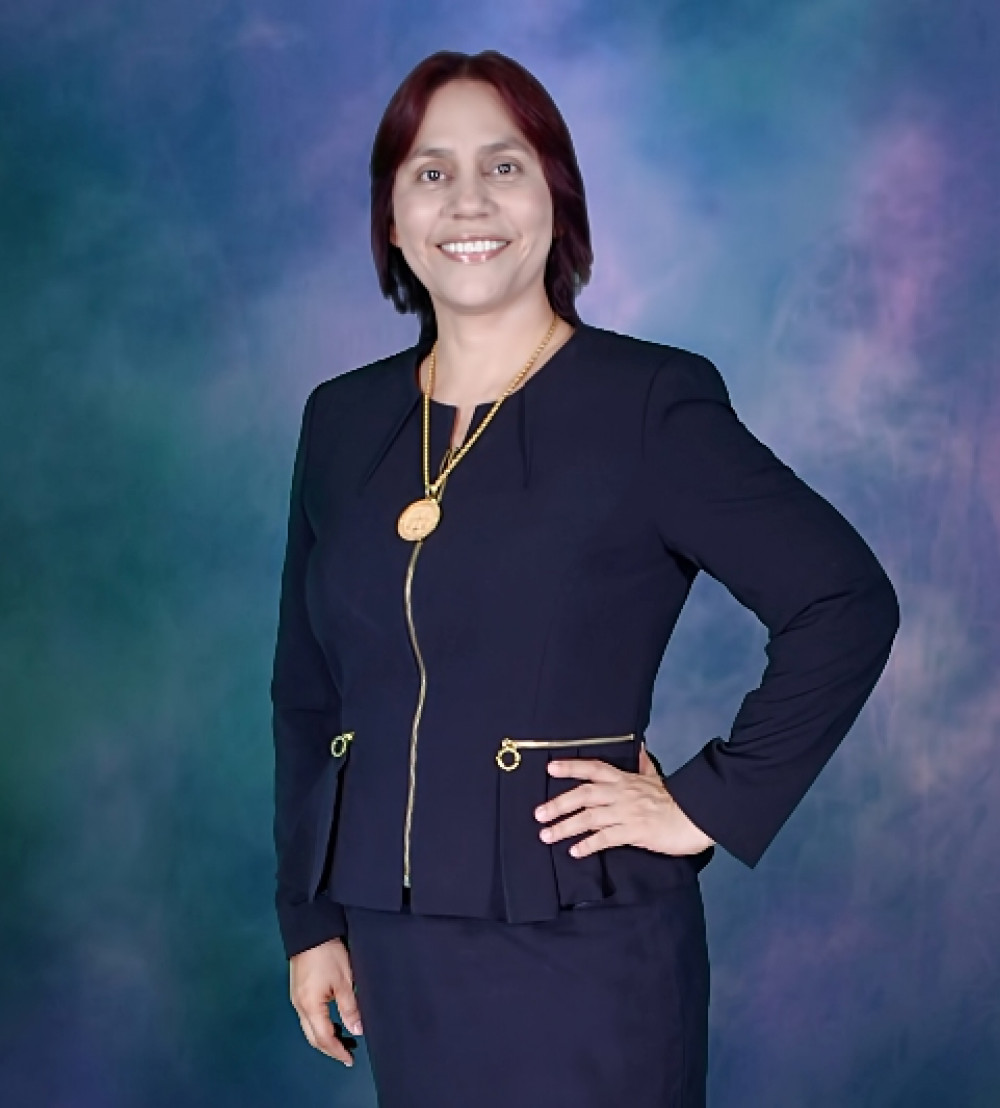Hilda María Baltodano, miembro de número de la Academia Nicaragüense de la Lengua.