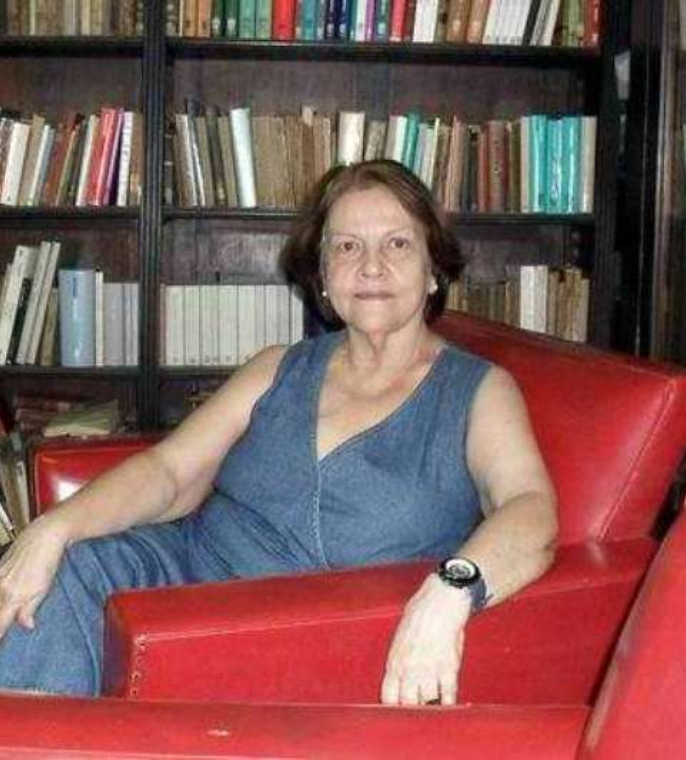 Elina Miranda Cancela, miembro de número de la Academia Cubana de la Lengua. Foto: Teresa Valenzuela.