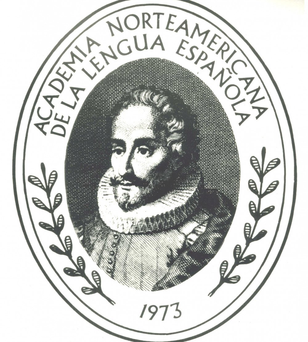 Escudo de la Academia Norteamericana de la Lengua Española (ANLE)