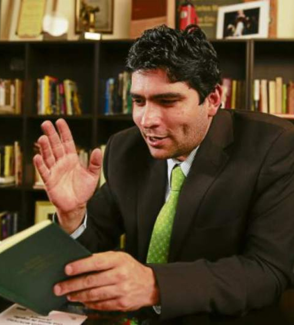 Rolando Kattan, miembro de número de la Academia Hondureña de la Lengua. Foto: El Heraldo.