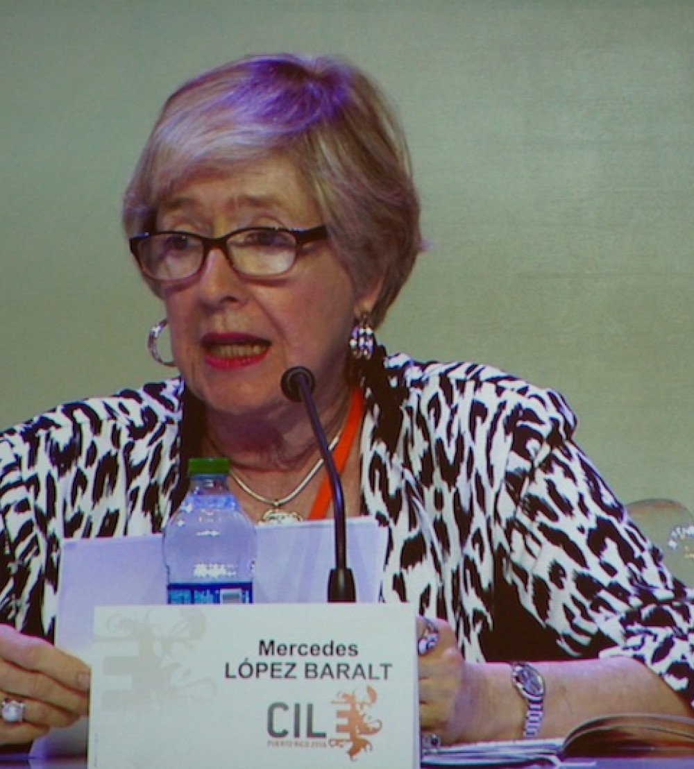  Mercedes López-Baralt habló de la poesía de Luis Palés Matos.