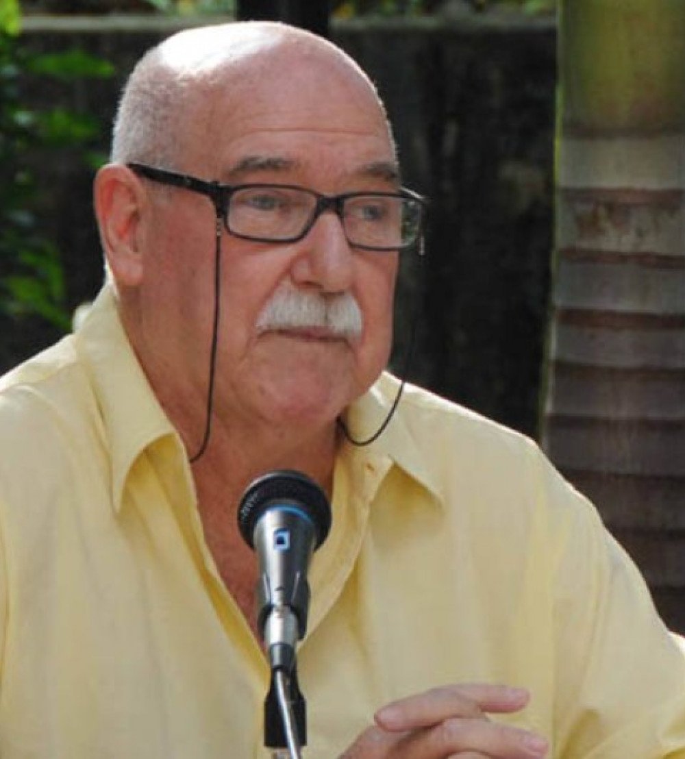 Reynaldo Gonzalez Zamora, miembro de número de la Academia Cubana de la Lengua. Foto: La Demajagua.