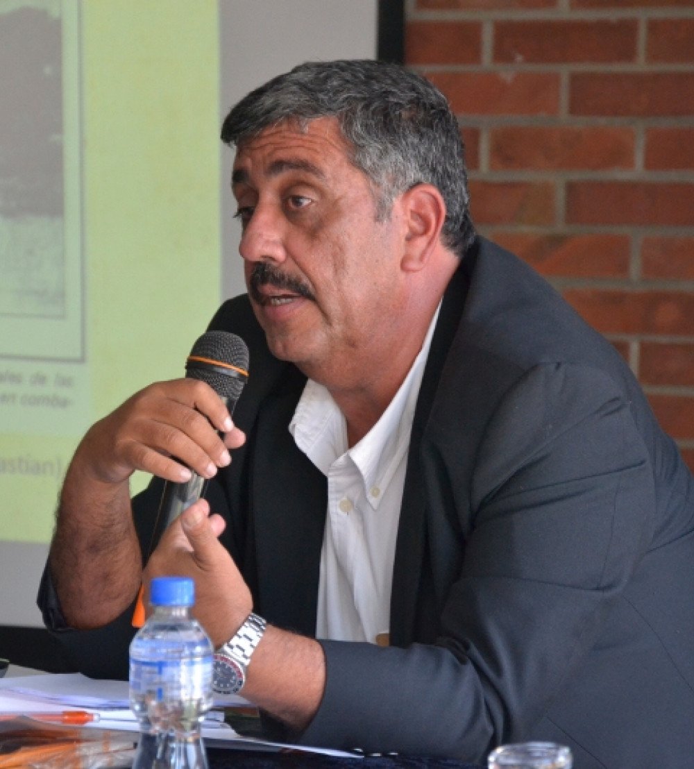 Ricardo Roque Baldovinos, miembro de número de la Academia Salvadoreña de la Lengua. Foto: Universidad Rafael Landívar 