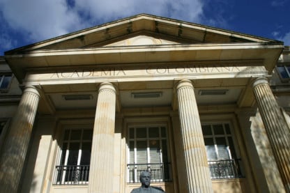 Exteriores de la Academia Colombiana de la Lengua