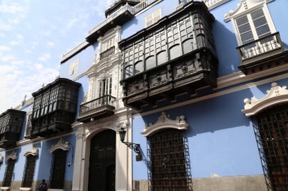 Casa de Osambela, sede de la Academia Peruana de la Lengua (Wikipedia: Allison Bellido)