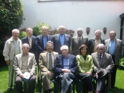 Foto de grupo, Academia Boliviana de la Lengua.