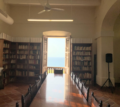 Sede de la Academia Puertorriqueña de la Lengua Española, vista norte.