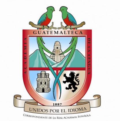 Escudo de la Academia Guatemalteca de la Lengua