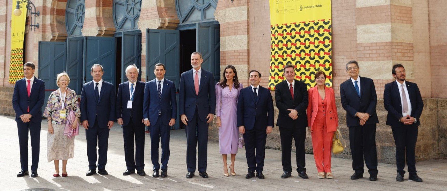 Inauguración del IX CILE en el Teatro Falla de Cádiz (foto: Casa Real)