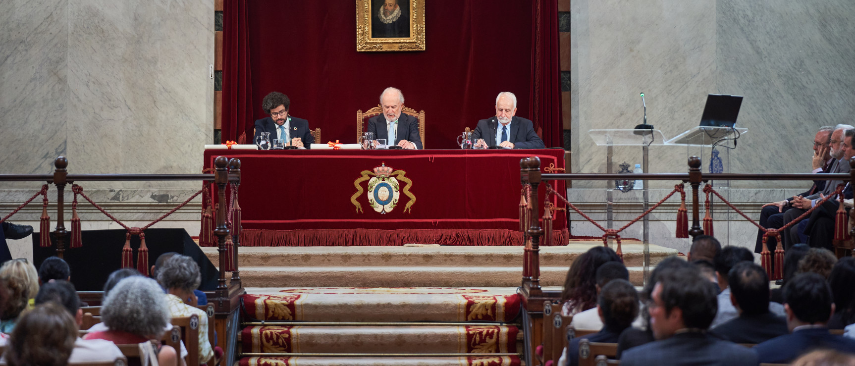 Acto oficial de clausura del periodo presencial en Madrid del XXIV curso de la Escuela de Lexicografía Hispánica