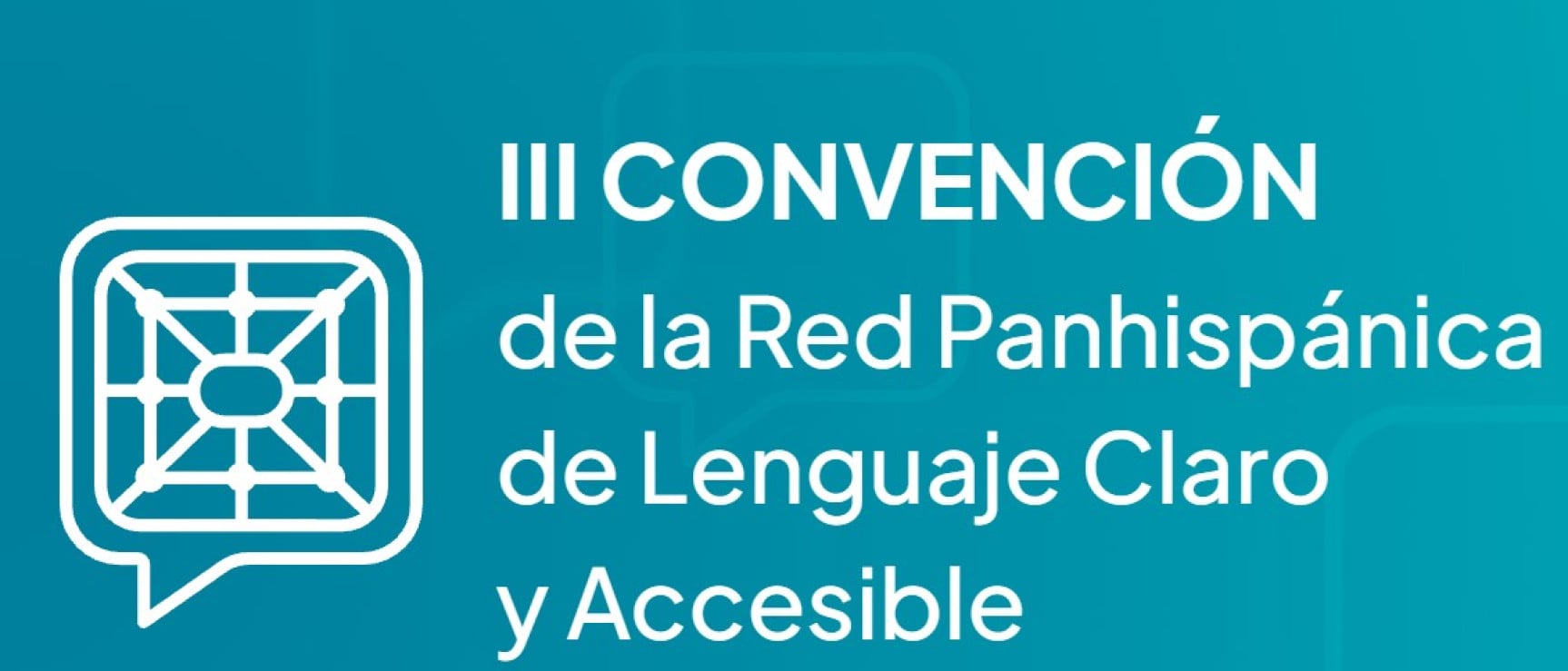 III Convención de la Red Panhispánica de Lenguaje Claro y Accesible de La Plata_logo