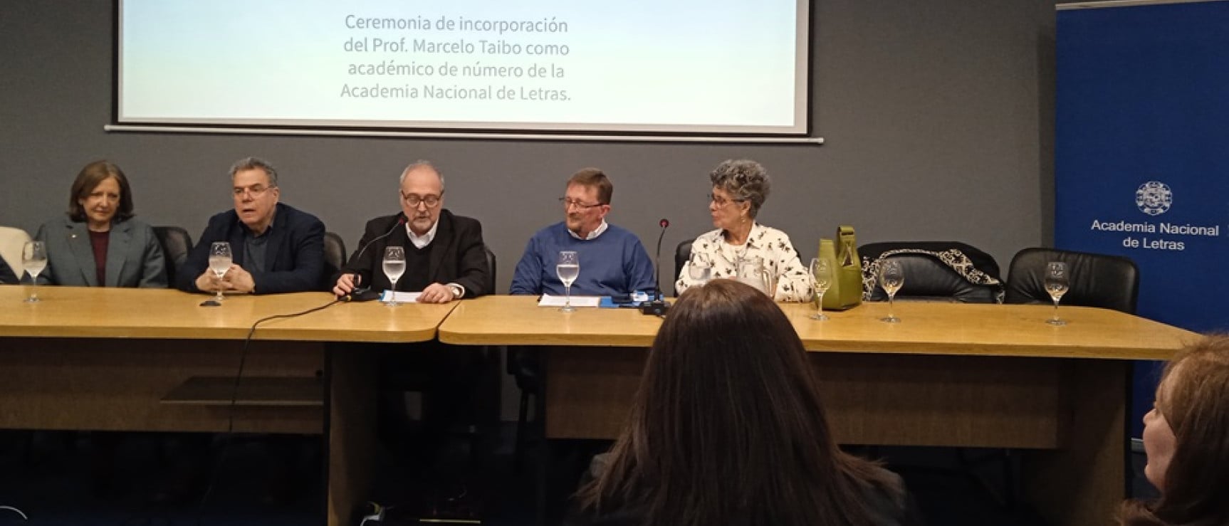 Ingreso de Marcelo Taibo