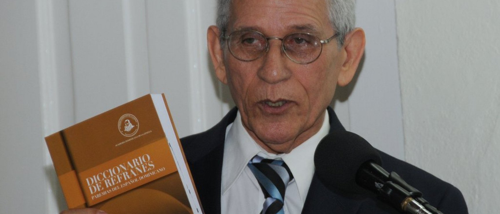 Bruno Rosario Candelier, director de la Academia Dominicana de la Lengua. Foto: Aracelis Mena.