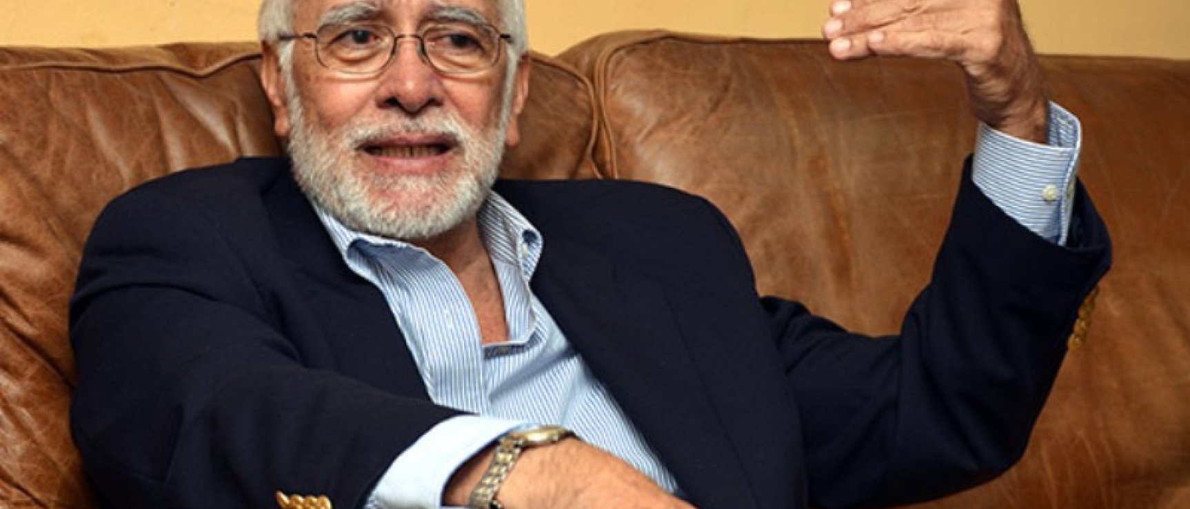 Ernesto Bondy, miembro de número de la Academia Hondureña de la Lengua. Foto: La Tribuna.