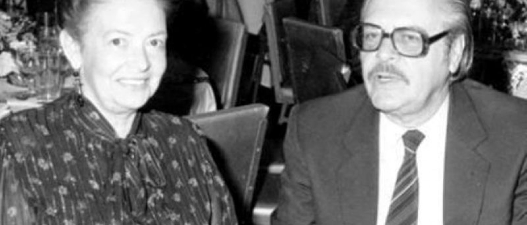 Beatriz Mendoza (1926-2016) y Luis Pastori (1921-2013), expresidente de la corporación venezolana.