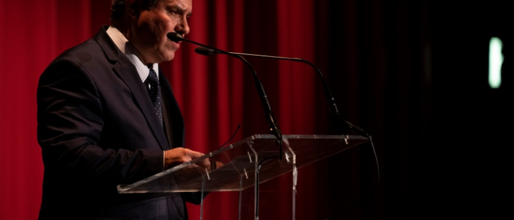 Francisco Javier Pérez, secretario general de la RAE, durante el XVI Congreso de la ASALE.