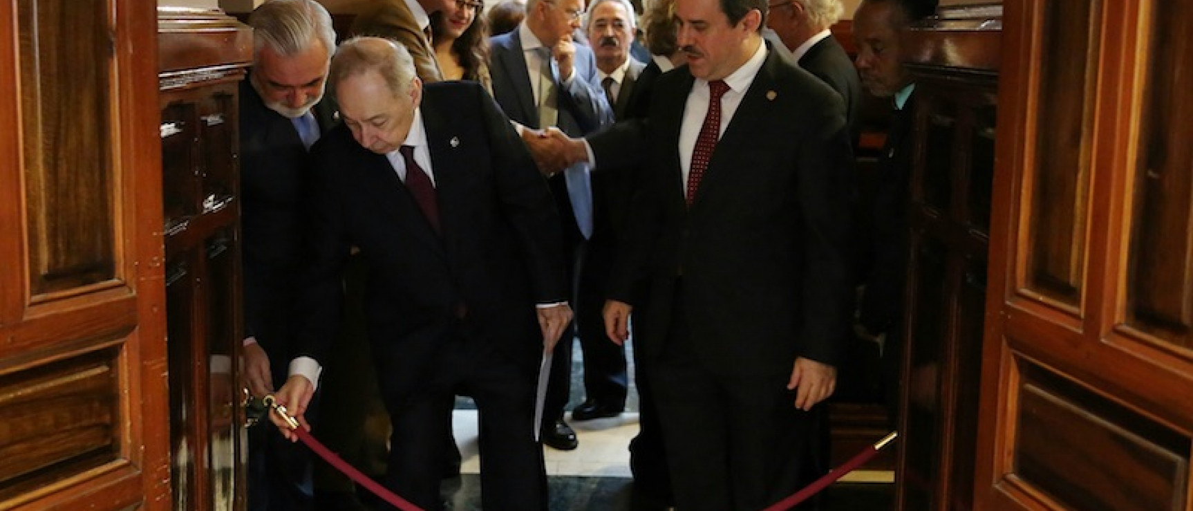 Inauguración de la biblioteca de la ASALE.