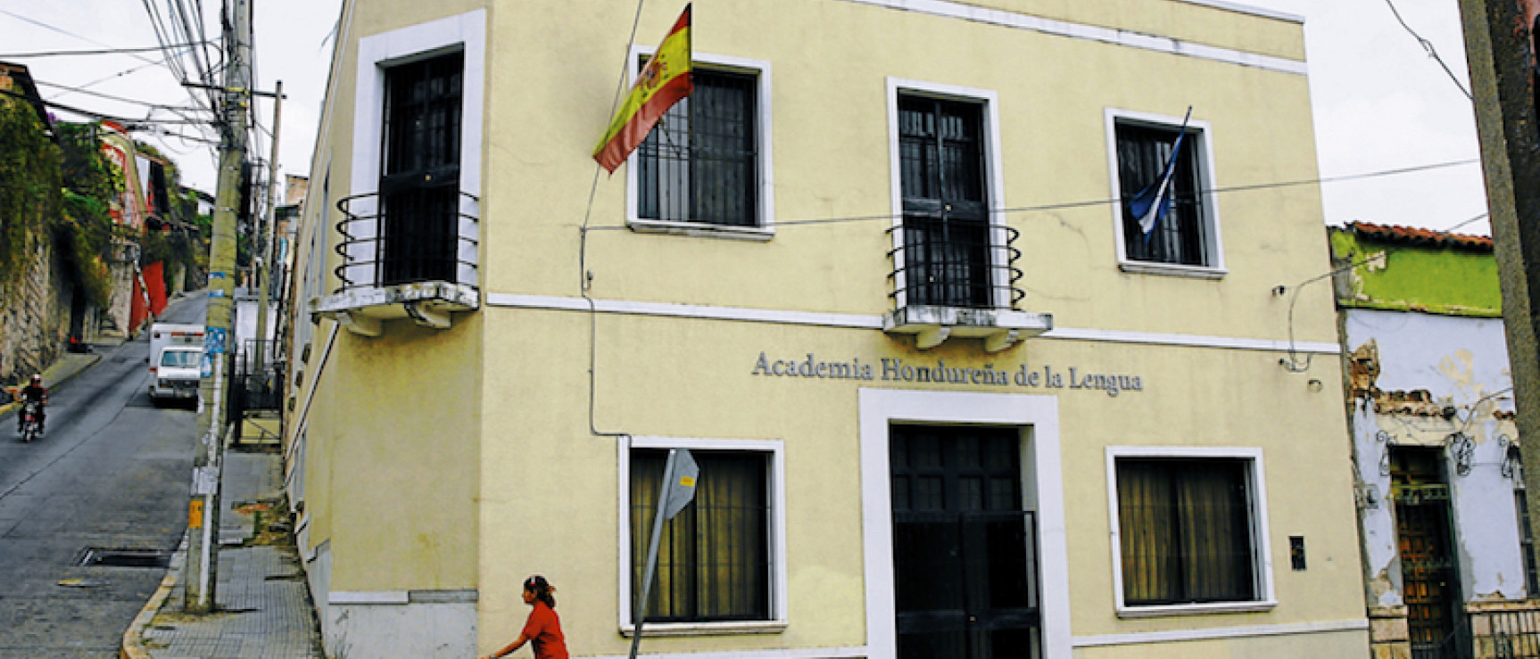 Sede de la Academia Hondureña de la Lengua. Foto: El Heraldo.