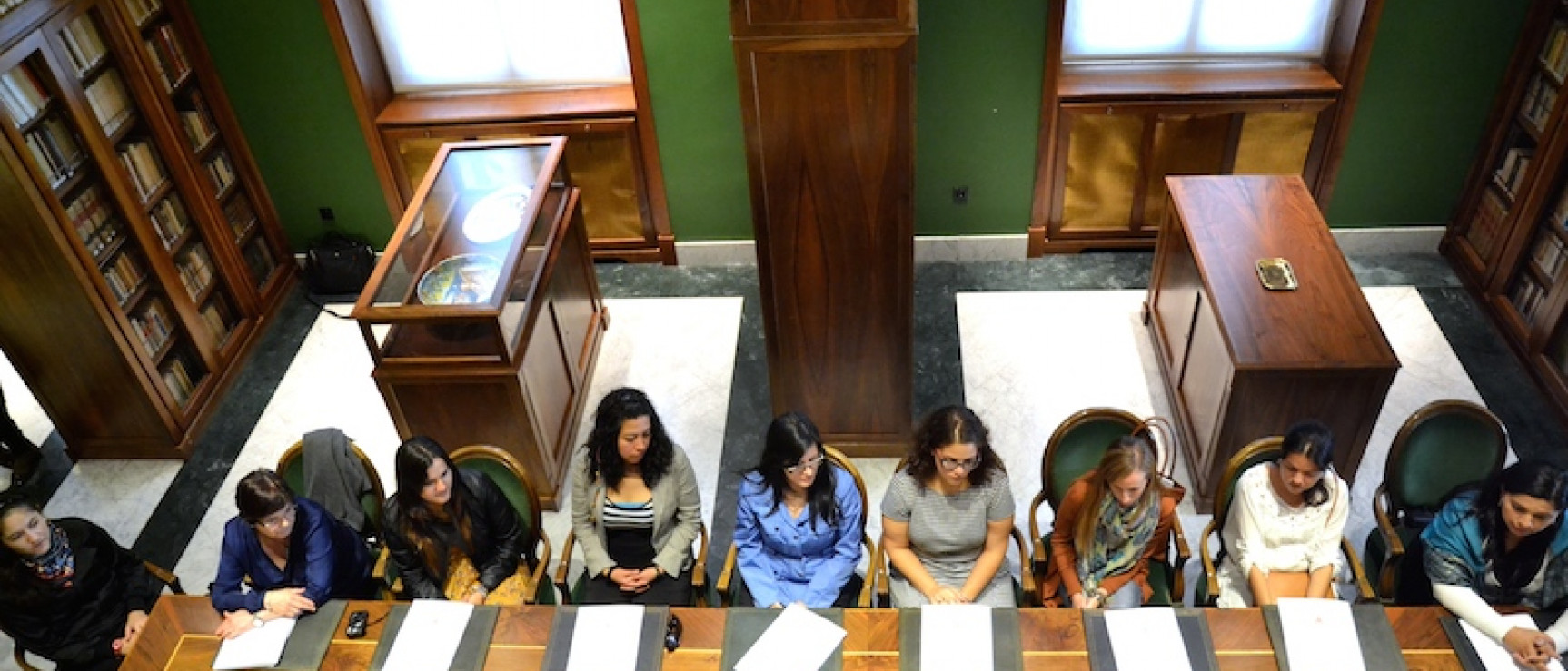 Alumnas del XII Curso de la ELH.