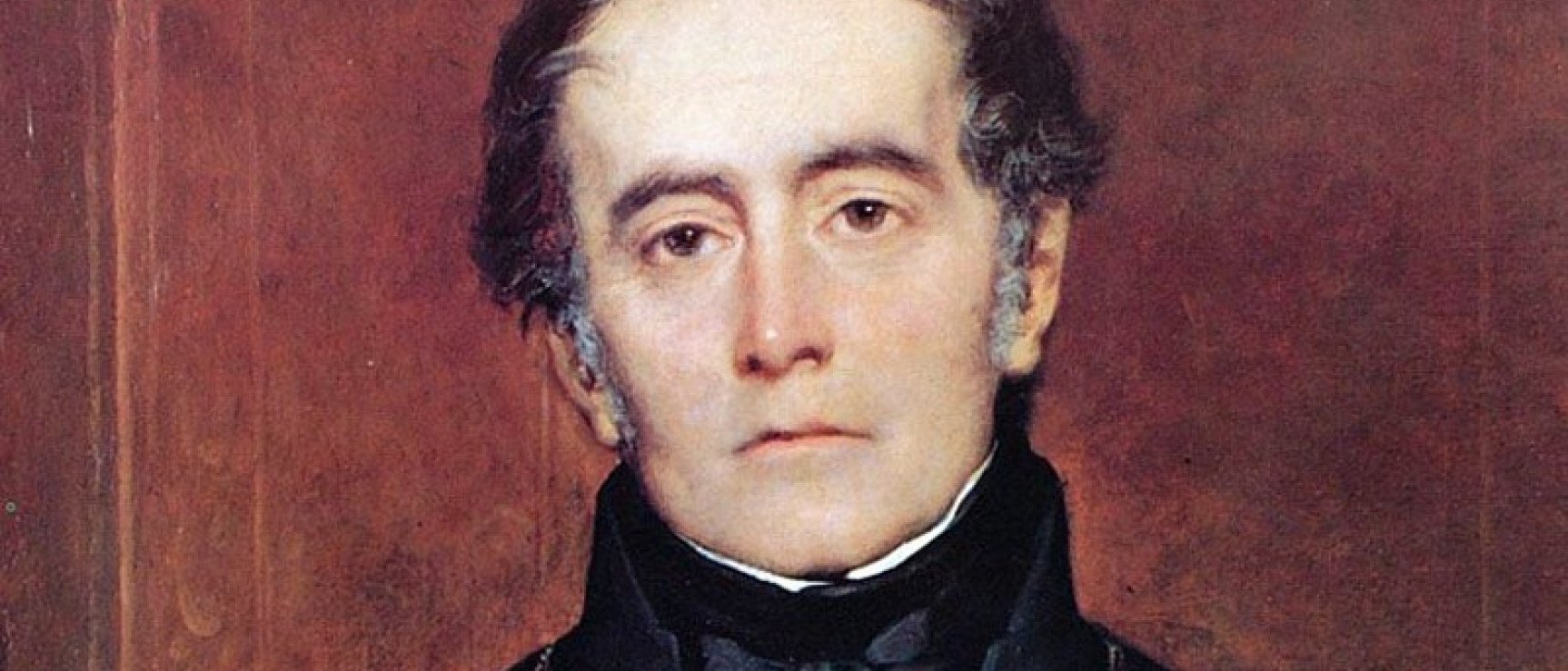 Retrato de don Andrés Bello por Raymond Monvoisin (Universidad de Chile)