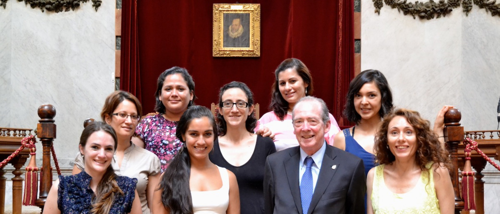 Visita de la Escuela de Lexicografía a la RAE, julio 2013