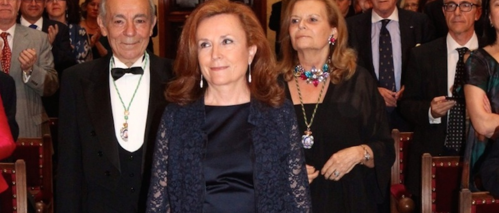 Ingreso de Aurora Egido, el 8 de junio de 2014.