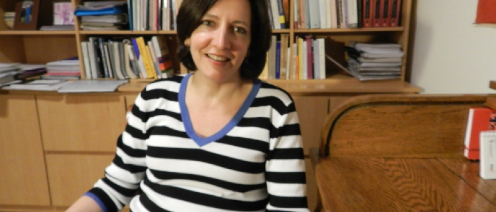 Virginia Bertolotti, miembro de número de la Academia Nacional de Letras de Uruguay. 