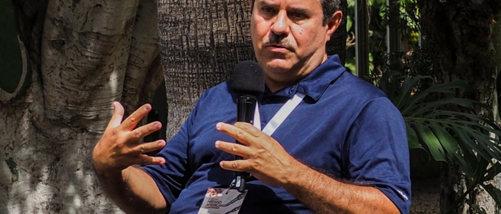 Francisco Javier Pérez, secretario general de la ASALE, en el III Festival Hispanoamericano de Escritores