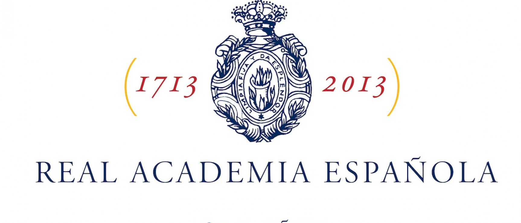 Logo del tricentenario de la RAE