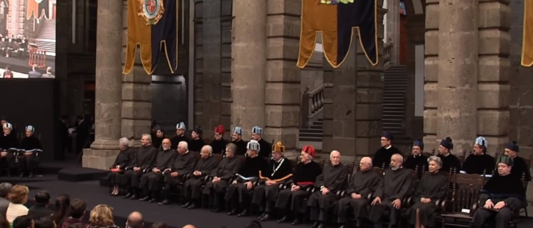 La ceremonia se ha celebrado en el Palacio de Minería de México D. F.