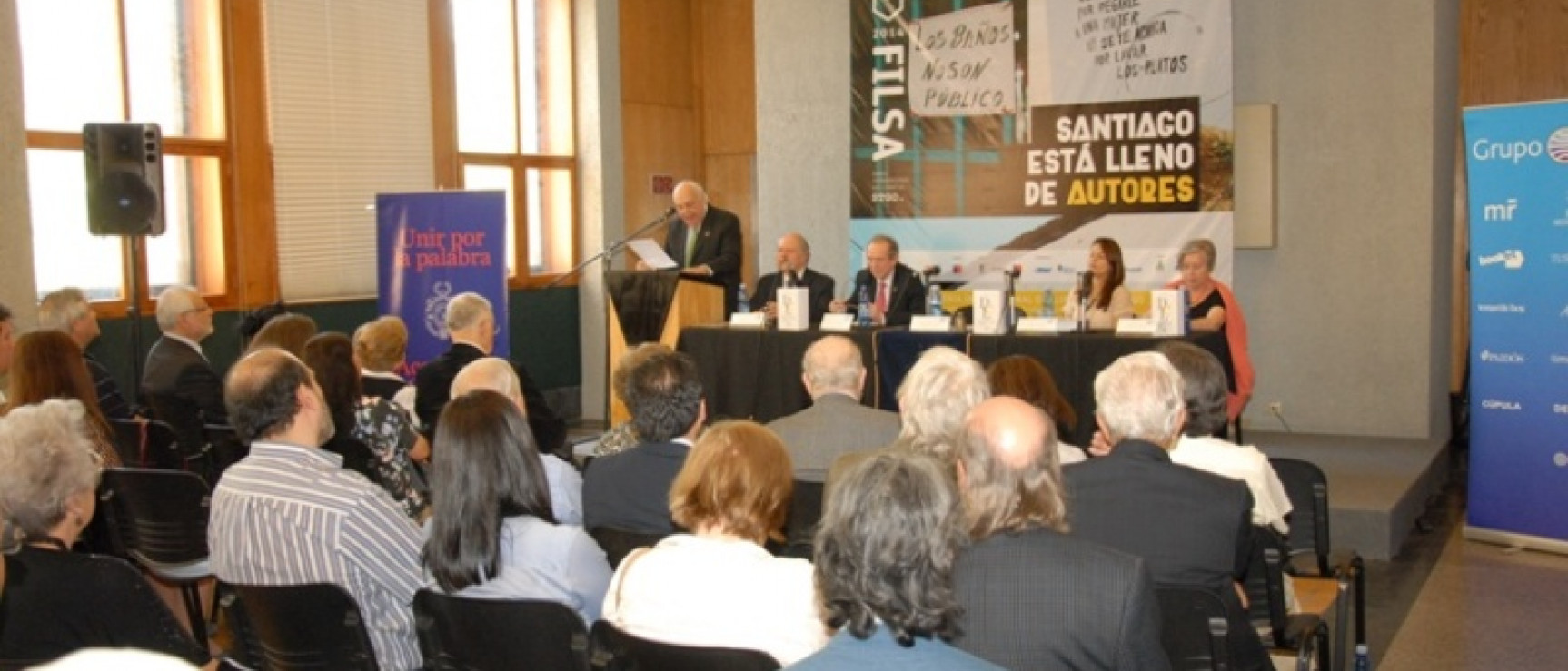 Acto de presentación del Diccionario en Santiago de Chile.