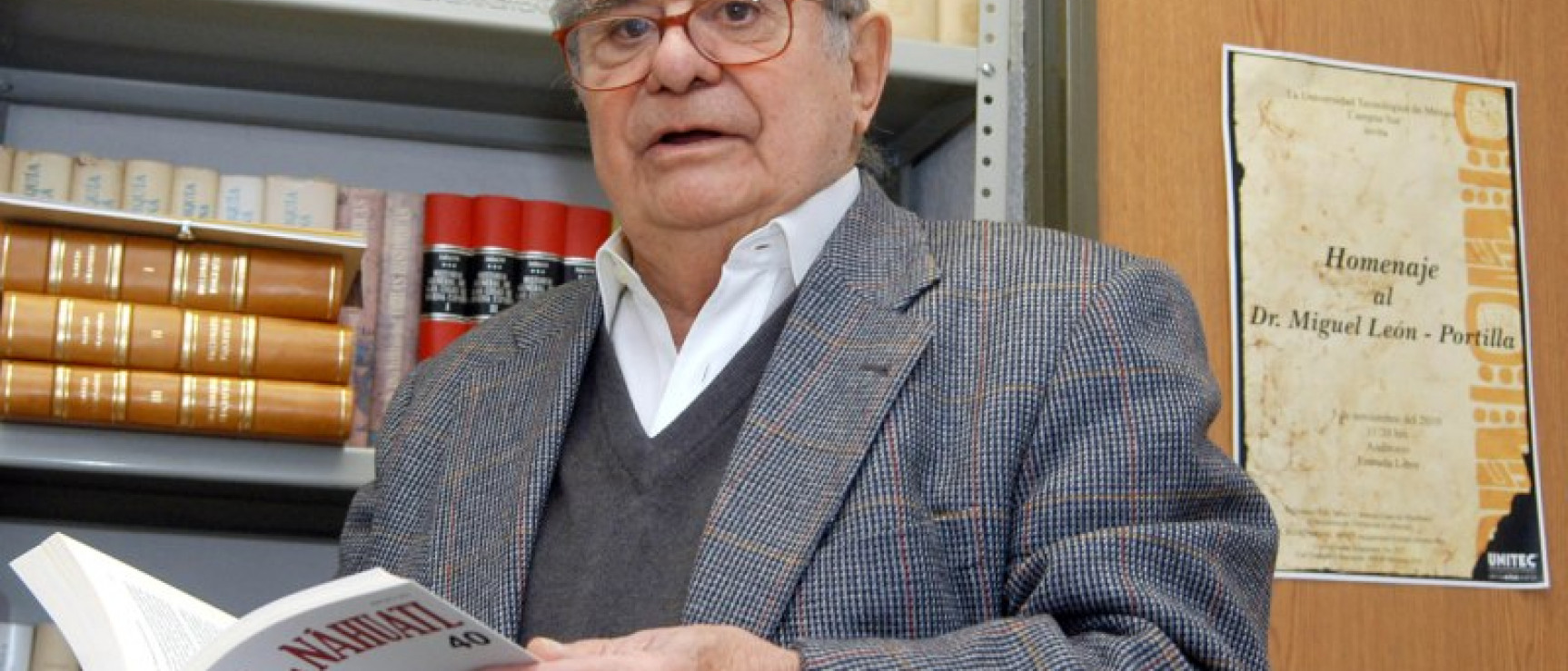 Miguel León-Portilla, Premio Alfonso Reyes 2015. Foto: ciudadania-express.com