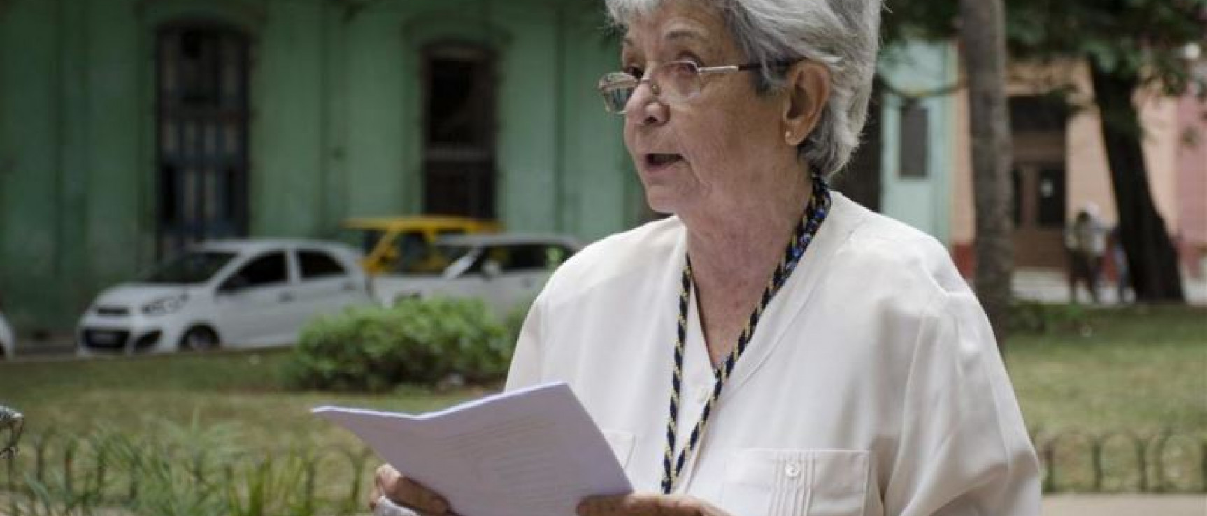 Mirta Yáñez, miembro de la Academia Cubana de la Lengua (foto: Habana Radio)