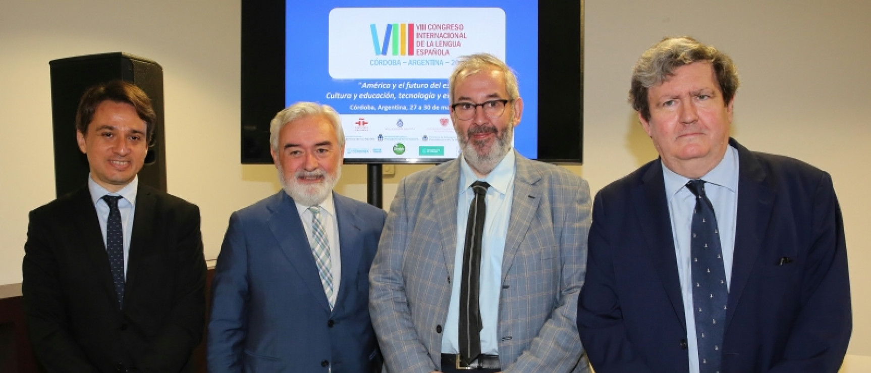 De izquierda a derecha: Marcelo García, Darío Villanueva, Marcelo Panozzo y Juan Manuel Bonet.